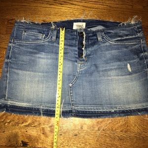 Hudson Jean mini skirt